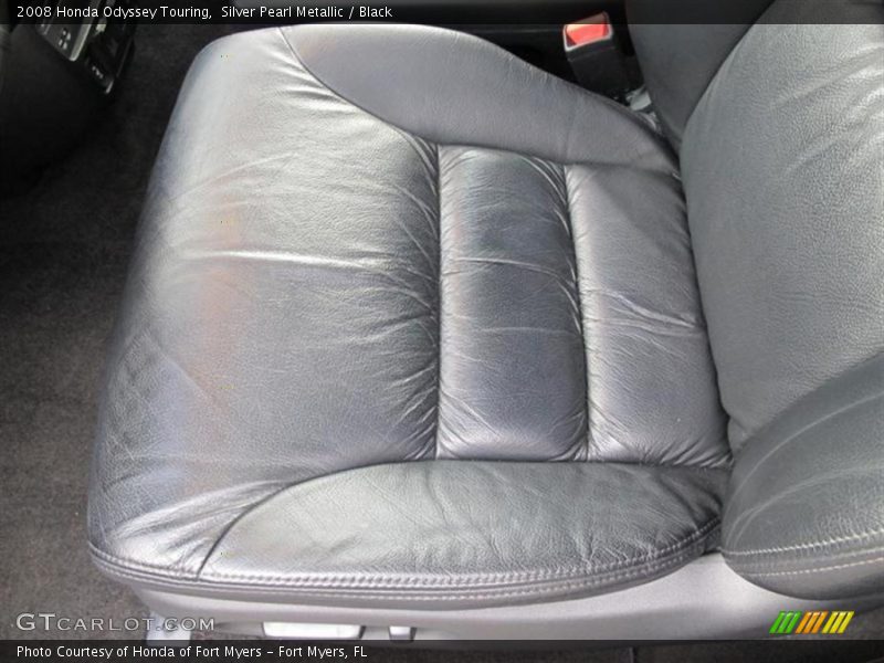 Silver Pearl Metallic / Black 2008 Honda Odyssey Touring