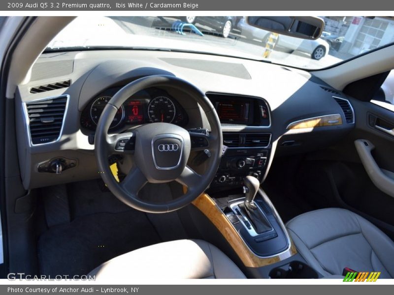 Ibis White / Cardamom Beige 2009 Audi Q5 3.2 Premium quattro
