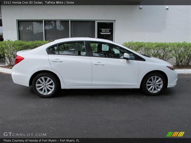  2012 Civic EX Sedan Taffeta White