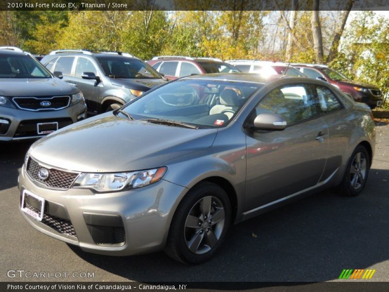Titanium / Stone 2010 Kia Forte Koup EX