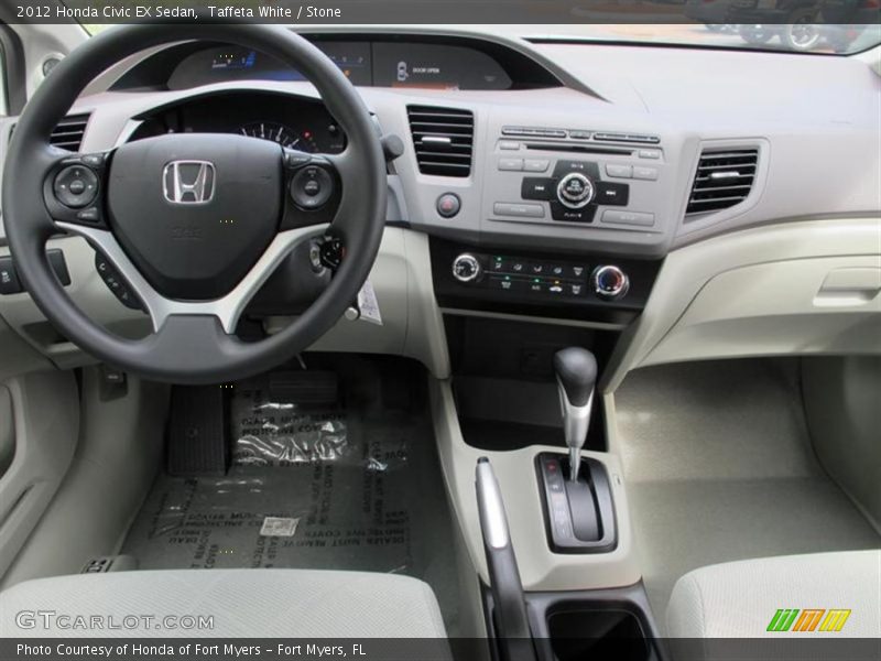 Dashboard of 2012 Civic EX Sedan
