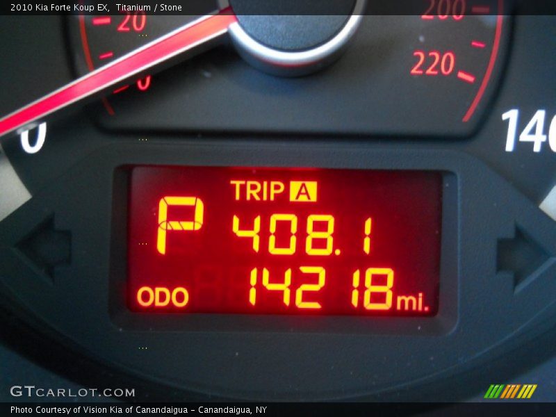 Titanium / Stone 2010 Kia Forte Koup EX