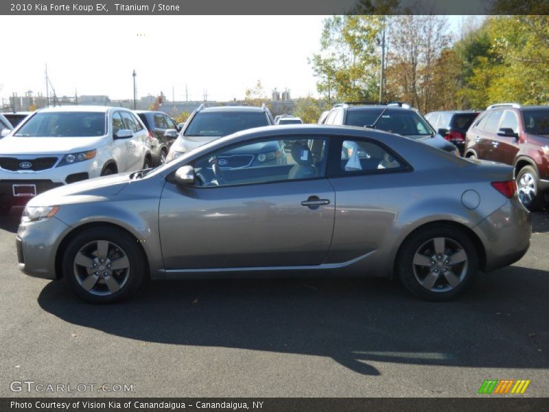 Titanium / Stone 2010 Kia Forte Koup EX