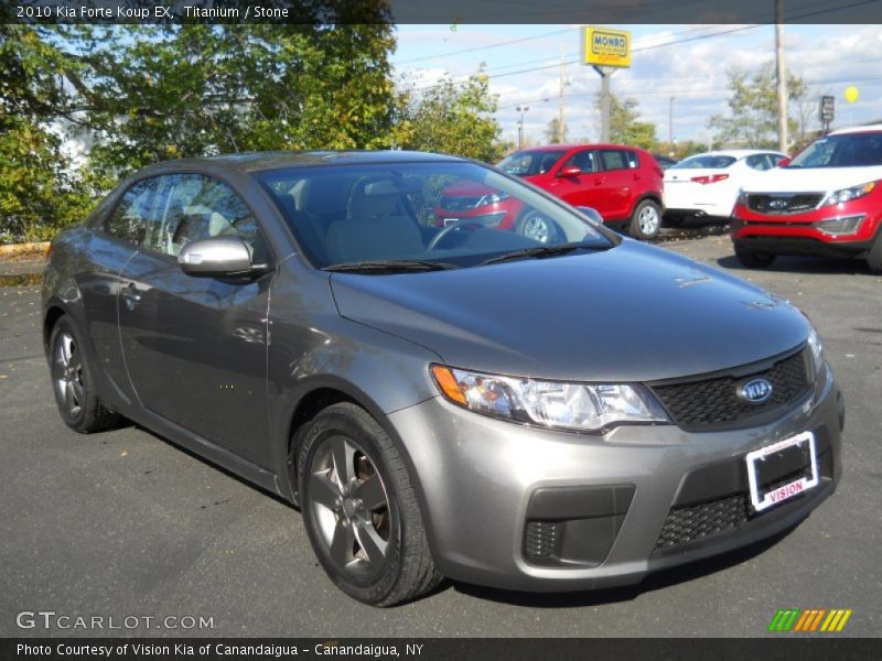 Titanium / Stone 2010 Kia Forte Koup EX