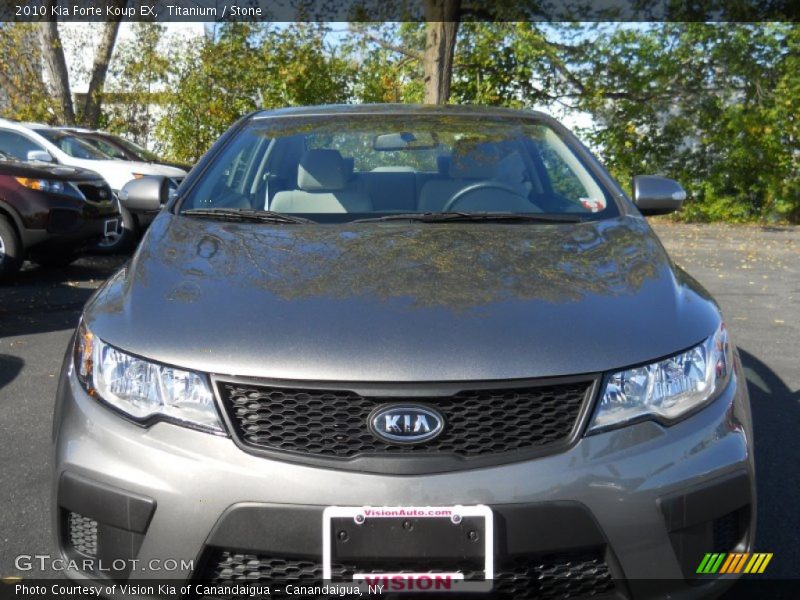 Titanium / Stone 2010 Kia Forte Koup EX