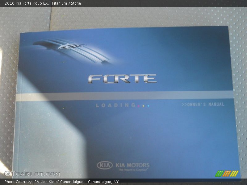 Titanium / Stone 2010 Kia Forte Koup EX