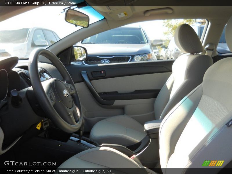 Titanium / Stone 2010 Kia Forte Koup EX