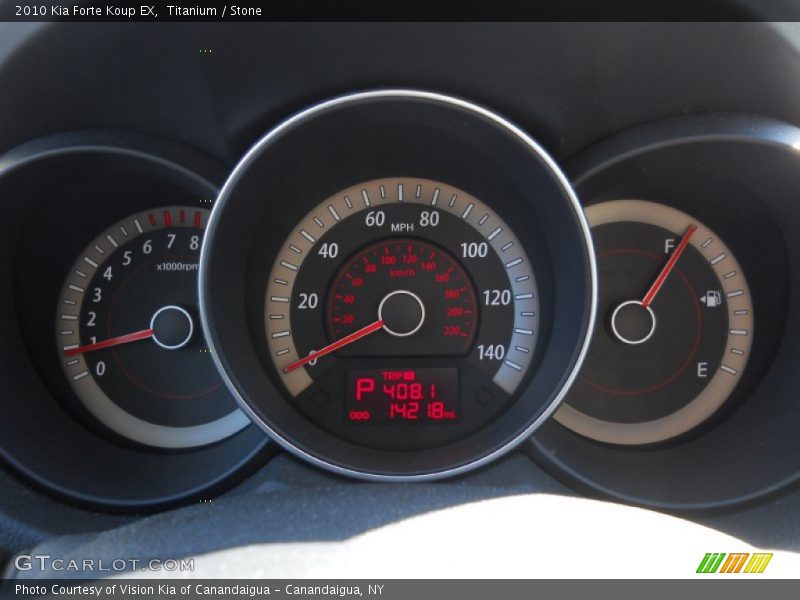 Titanium / Stone 2010 Kia Forte Koup EX