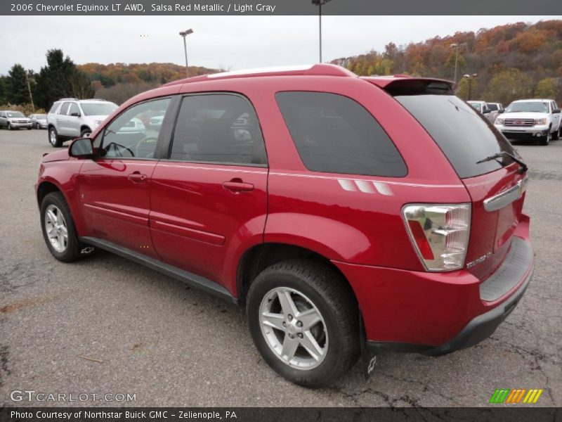Salsa Red Metallic / Light Gray 2006 Chevrolet Equinox LT AWD