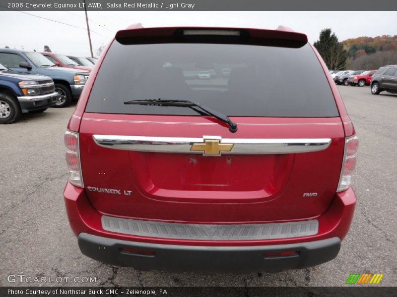 Salsa Red Metallic / Light Gray 2006 Chevrolet Equinox LT AWD