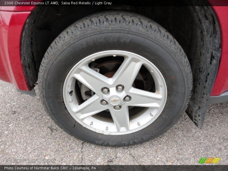 Salsa Red Metallic / Light Gray 2006 Chevrolet Equinox LT AWD