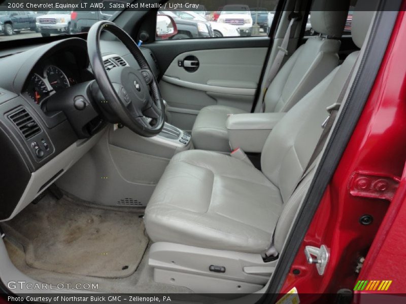 Salsa Red Metallic / Light Gray 2006 Chevrolet Equinox LT AWD