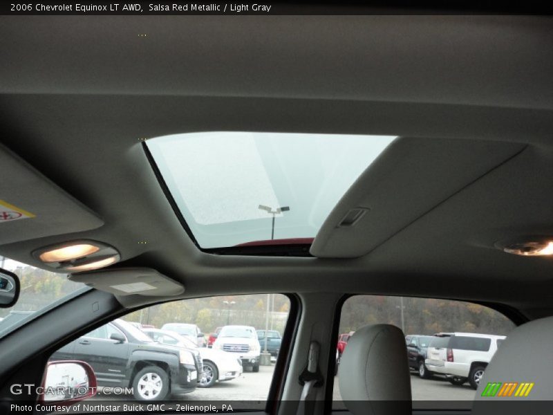 Salsa Red Metallic / Light Gray 2006 Chevrolet Equinox LT AWD