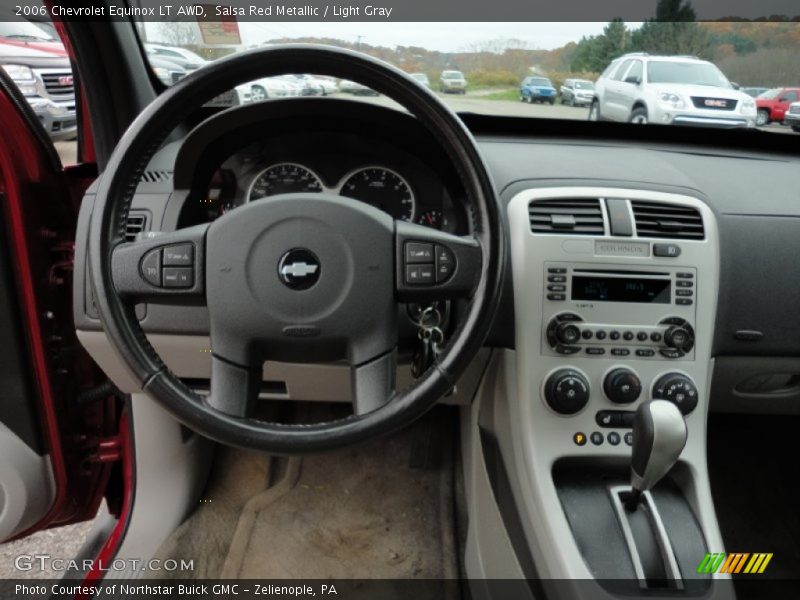 Salsa Red Metallic / Light Gray 2006 Chevrolet Equinox LT AWD