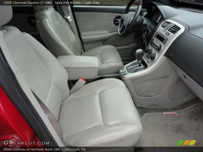 Salsa Red Metallic / Light Gray 2006 Chevrolet Equinox LT AWD