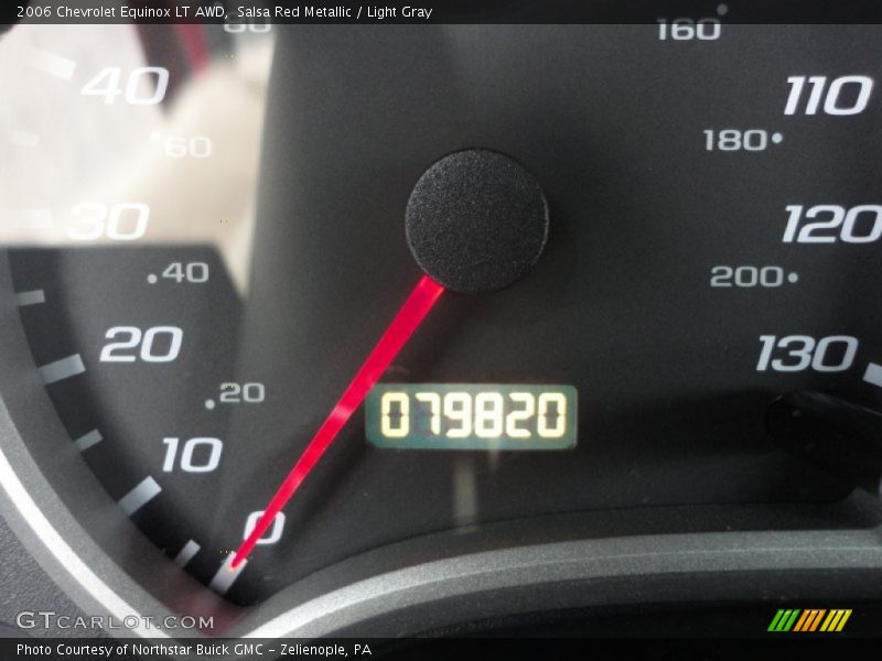 Salsa Red Metallic / Light Gray 2006 Chevrolet Equinox LT AWD
