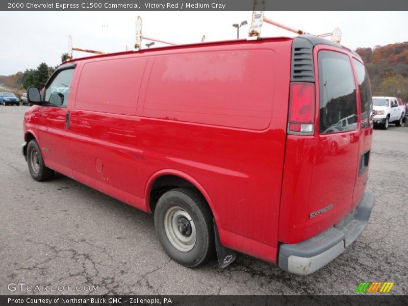 Victory Red / Medium Gray 2000 Chevrolet Express G1500 Commercial