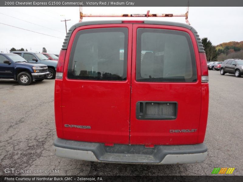 Victory Red / Medium Gray 2000 Chevrolet Express G1500 Commercial