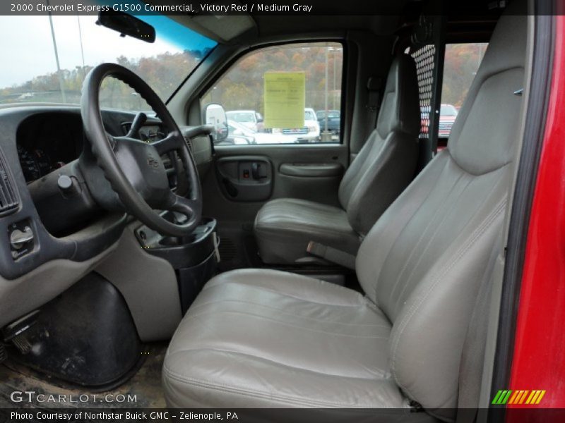  2000 Express G1500 Commercial Medium Gray Interior