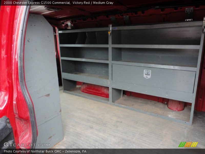 Victory Red / Medium Gray 2000 Chevrolet Express G1500 Commercial