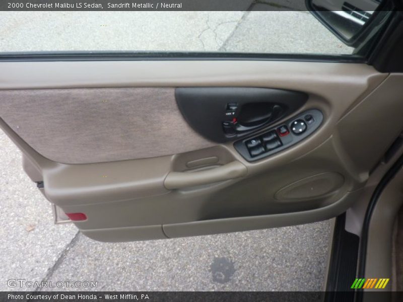 Sandrift Metallic / Neutral 2000 Chevrolet Malibu LS Sedan