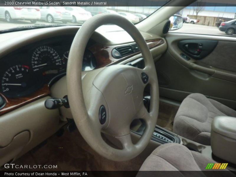 Sandrift Metallic / Neutral 2000 Chevrolet Malibu LS Sedan