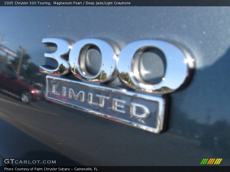 Magnesium Pearl / Deep Jade/Light Graystone 2005 Chrysler 300 Touring
