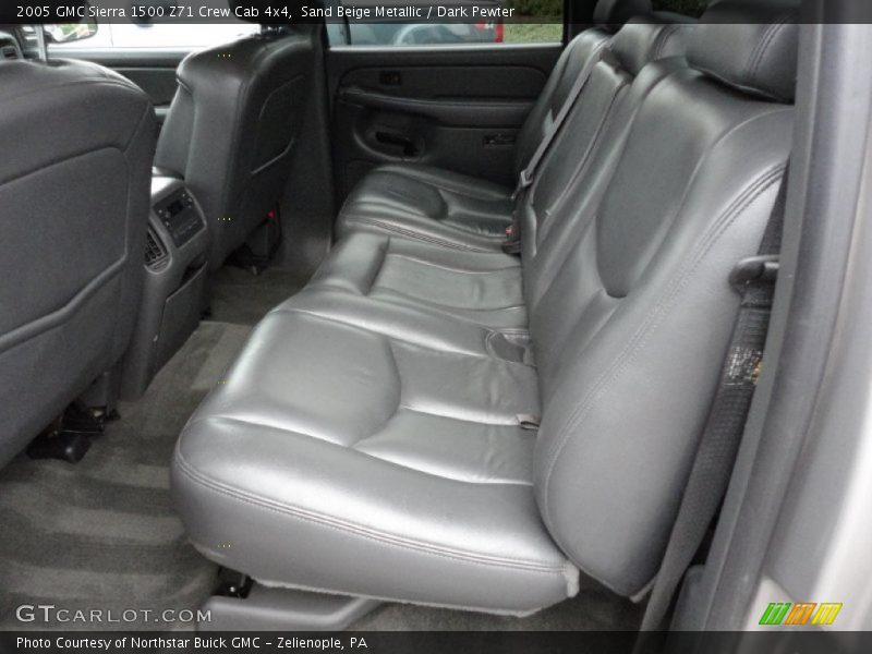 Sand Beige Metallic / Dark Pewter 2005 GMC Sierra 1500 Z71 Crew Cab 4x4