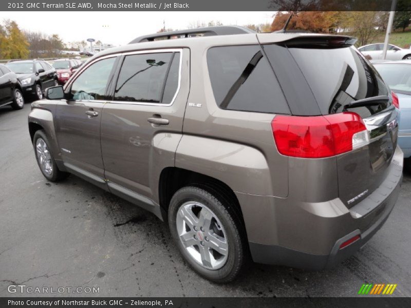 Mocha Steel Metallic / Jet Black 2012 GMC Terrain SLE AWD