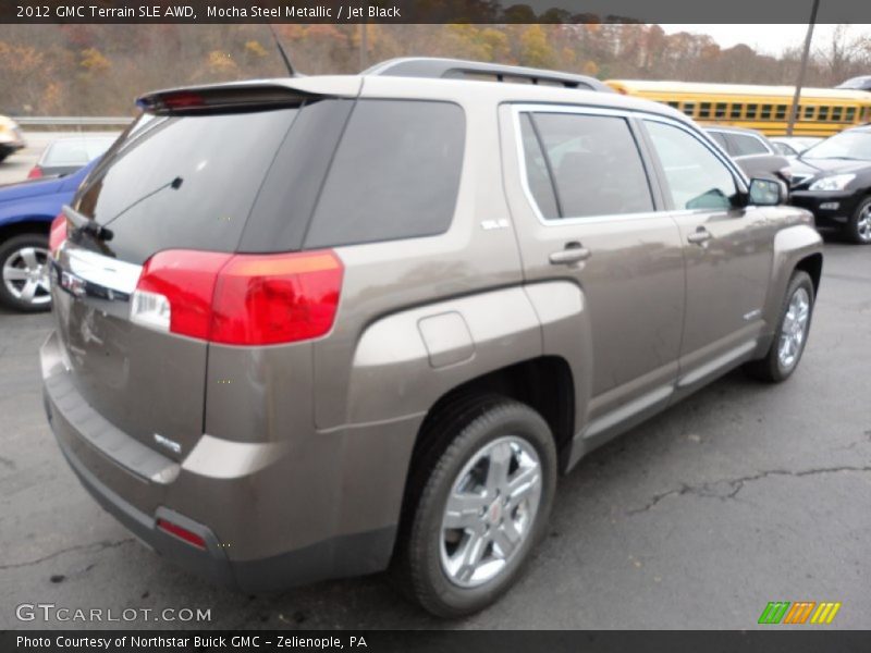 Mocha Steel Metallic / Jet Black 2012 GMC Terrain SLE AWD