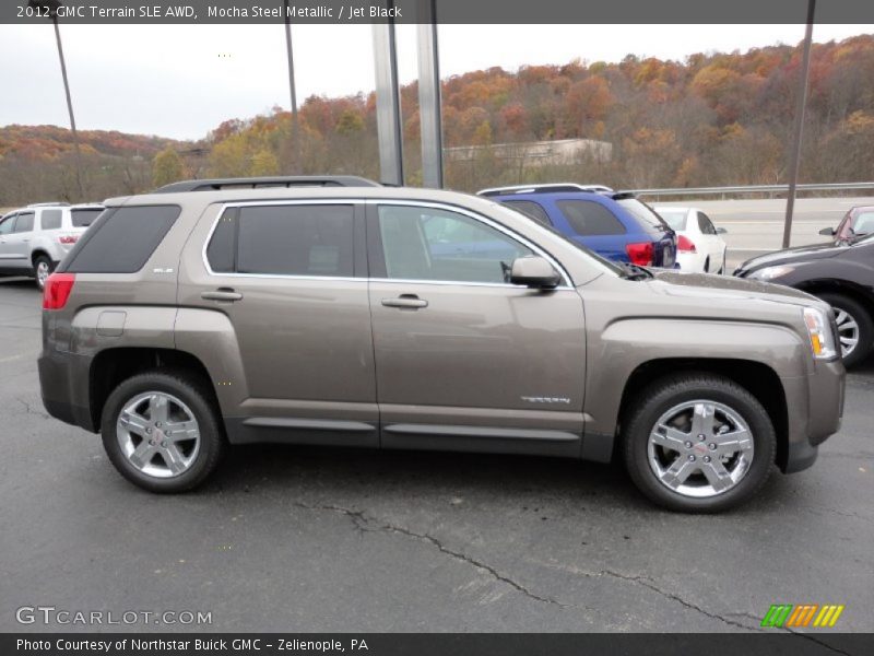 Mocha Steel Metallic / Jet Black 2012 GMC Terrain SLE AWD