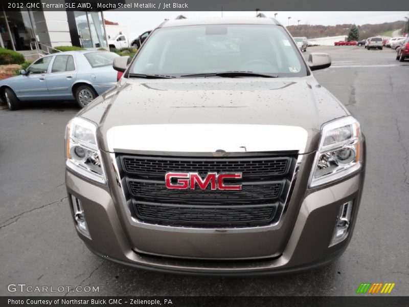 Mocha Steel Metallic / Jet Black 2012 GMC Terrain SLE AWD