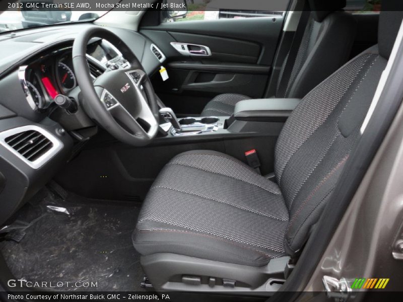 Mocha Steel Metallic / Jet Black 2012 GMC Terrain SLE AWD