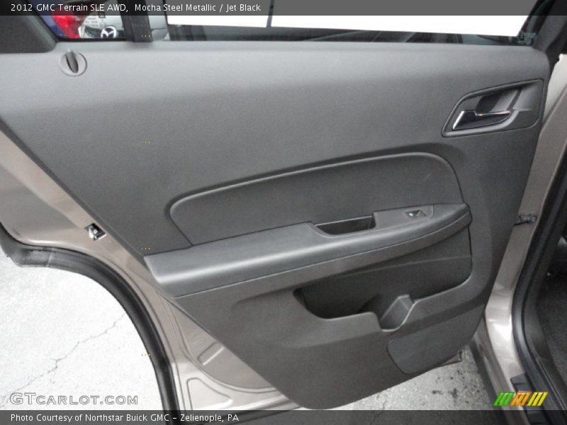 Mocha Steel Metallic / Jet Black 2012 GMC Terrain SLE AWD