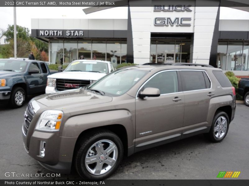 Mocha Steel Metallic / Jet Black 2012 GMC Terrain SLT AWD
