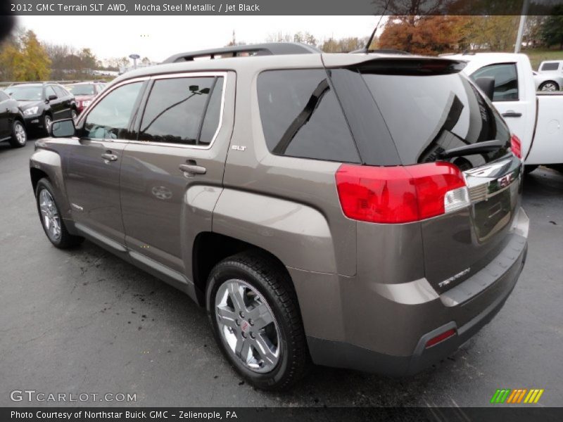 Mocha Steel Metallic / Jet Black 2012 GMC Terrain SLT AWD