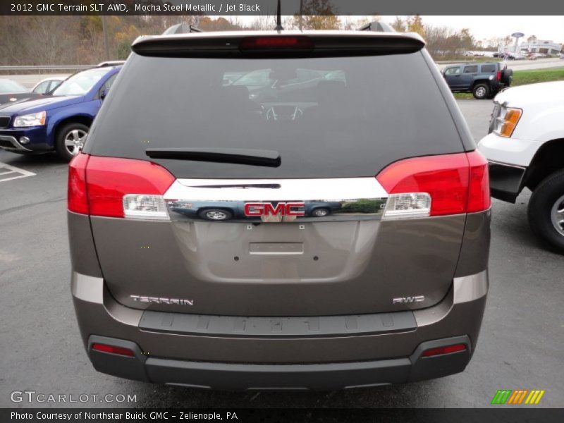 Mocha Steel Metallic / Jet Black 2012 GMC Terrain SLT AWD