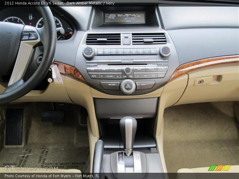 Controls of 2012 Accord EX V6 Sedan