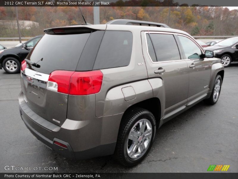Mocha Steel Metallic / Jet Black 2012 GMC Terrain SLT AWD