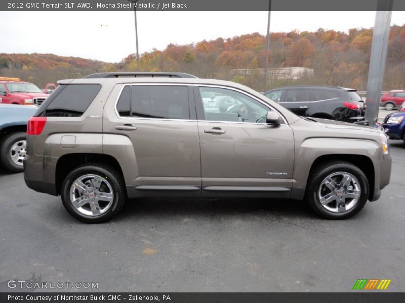 Mocha Steel Metallic / Jet Black 2012 GMC Terrain SLT AWD