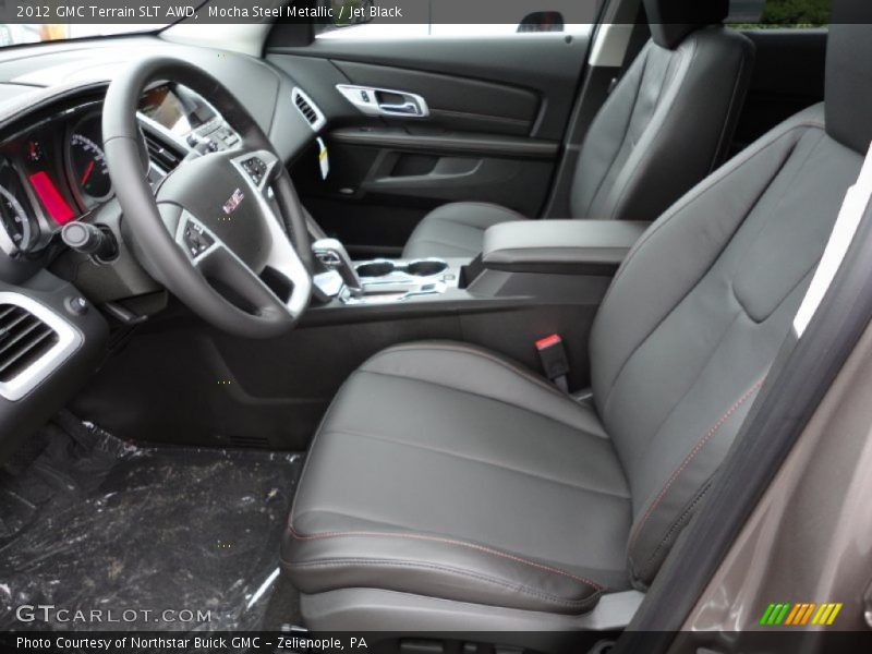 Mocha Steel Metallic / Jet Black 2012 GMC Terrain SLT AWD
