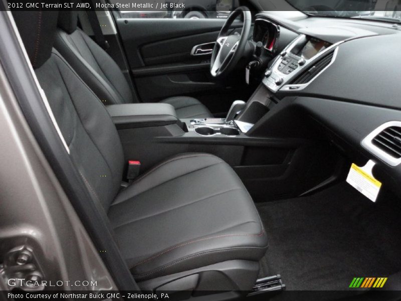 Mocha Steel Metallic / Jet Black 2012 GMC Terrain SLT AWD