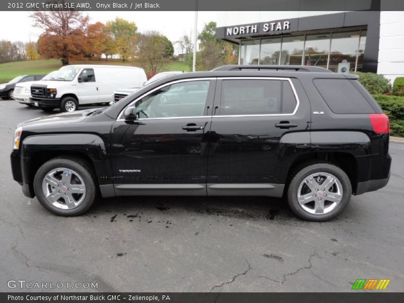 Onyx Black / Jet Black 2012 GMC Terrain SLE AWD