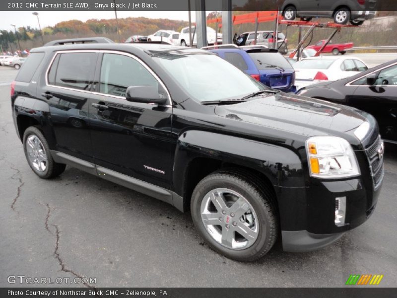 Onyx Black / Jet Black 2012 GMC Terrain SLE AWD