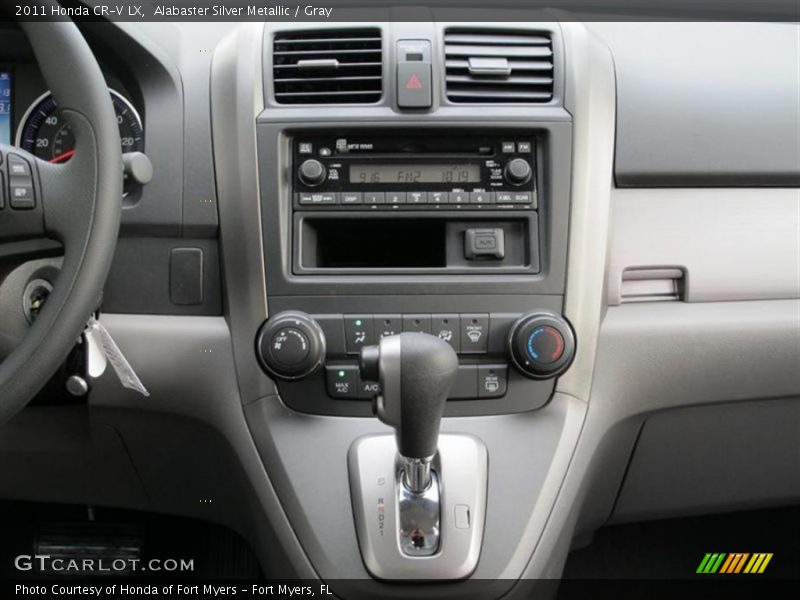 Alabaster Silver Metallic / Gray 2011 Honda CR-V LX