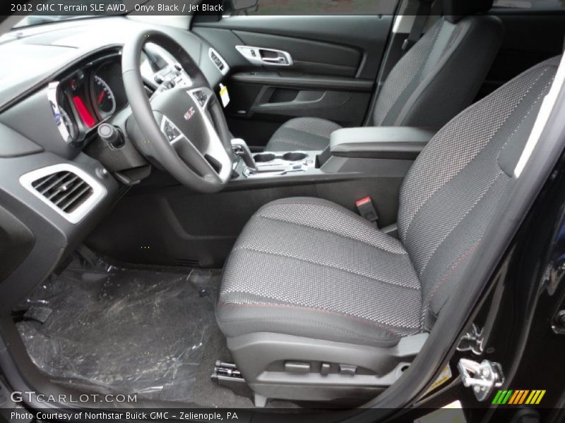  2012 Terrain SLE AWD Jet Black Interior