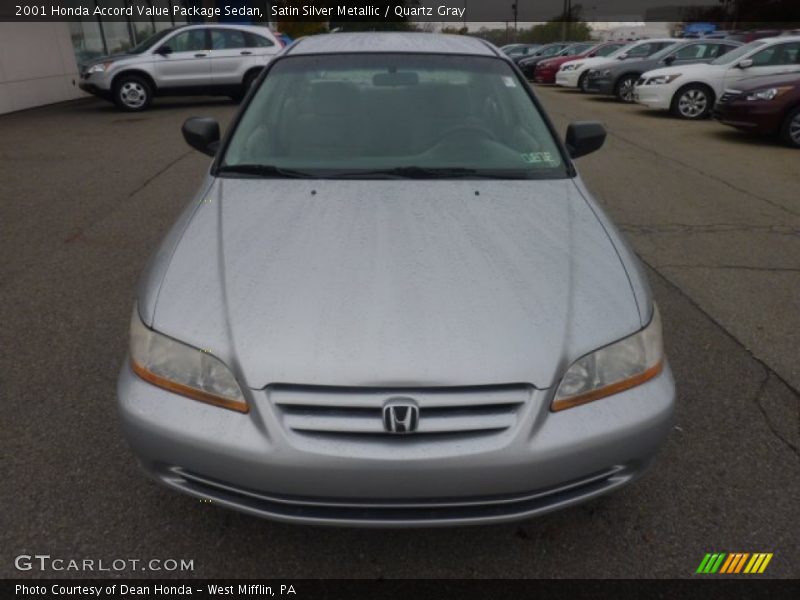 Satin Silver Metallic / Quartz Gray 2001 Honda Accord Value Package Sedan