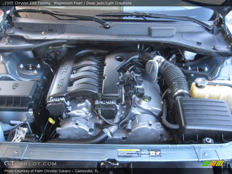 Magnesium Pearl / Deep Jade/Light Graystone 2005 Chrysler 300 Touring