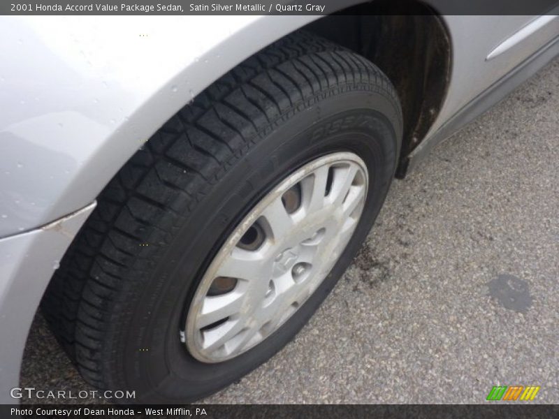 Satin Silver Metallic / Quartz Gray 2001 Honda Accord Value Package Sedan
