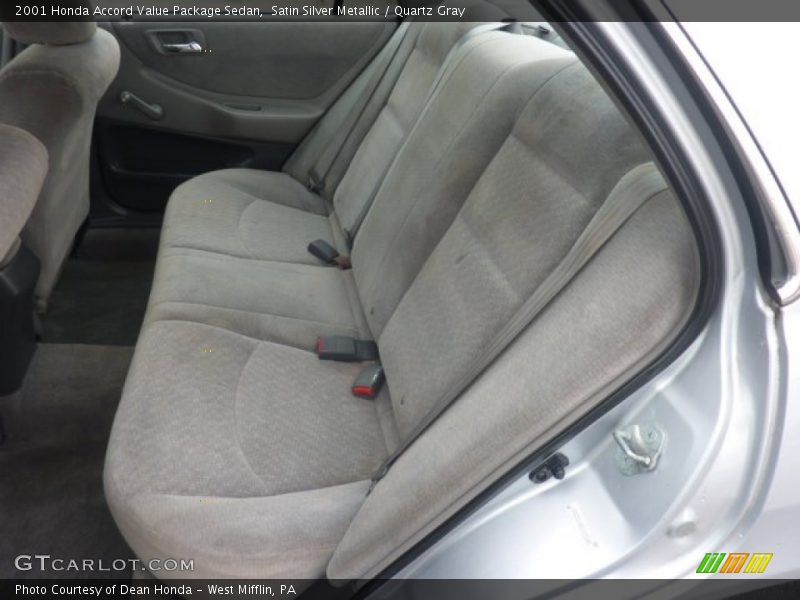 Satin Silver Metallic / Quartz Gray 2001 Honda Accord Value Package Sedan